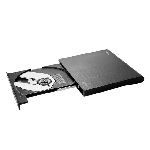 Zewnętrzna nagrywarka typu SLIM CD/DVD R/RW - USB C/USB-A AK-59 Zewnętrzna nagrywarka typu SLIM CD/DVD R/RW - USB C/USB-A AK-59