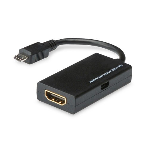 Adapter MHL micro USB (M) do HDMI (F) CL-32