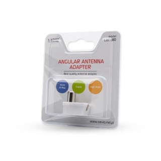Adapter antenowy kątowy IEC 9.5mm LB0080