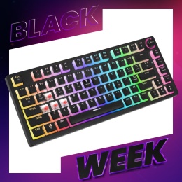 Bezprzewodowa klawiatura mechaniczna Phenix RED PUDDING