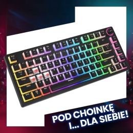 Bezprzewodowa klawiatura mechaniczna Phenix RED PUDDING