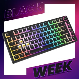 Bezprzewodowa klawiatura mechaniczna Phenix YELLOW PUDDING