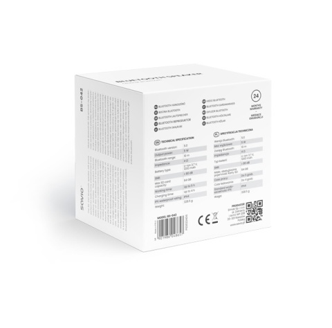 Bezprzewodowy głośnik Bluetooth 5W BS-042