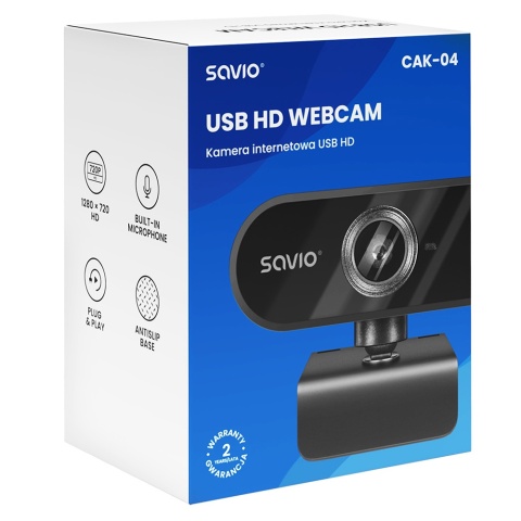 Kamera internetowa 720P SAVIO CAK-04