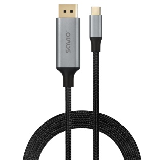 Kabel USB-C – DisplayPort CL-208 8K 60Hz (DSC), 2m