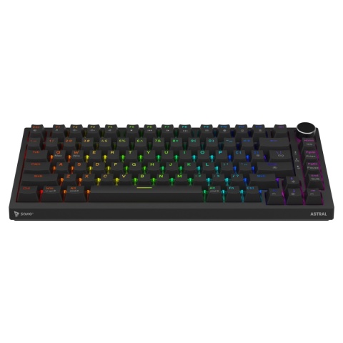 Klawiatura magnetyczna ASTRAL Black OUTEMU White Jade, RGB