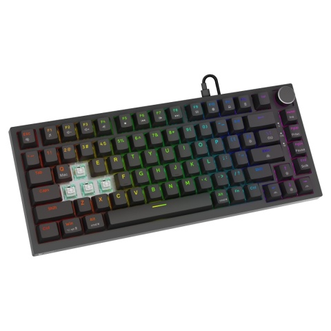 Klawiatura magnetyczna ASTRAL Black OUTEMU White Jade, RGB