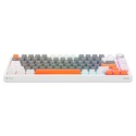 Klawiatura magnetyczna ASTRAL White, OUTEMU White Jade, RGB 3 kolory keycapów