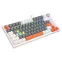 Klawiatura magnetyczna ASTRAL White, OUTEMU White Jade, RGB 3 kolory keycapów