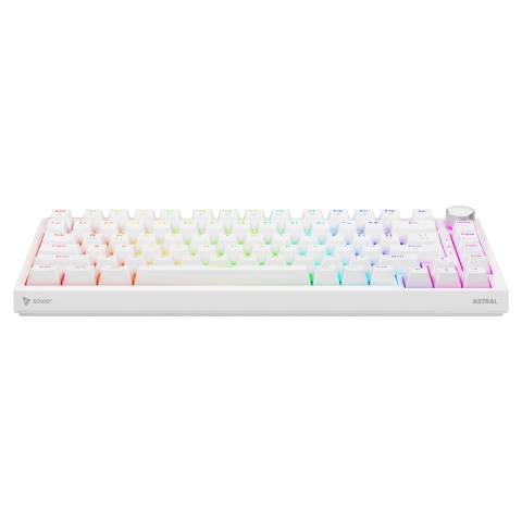 Klawiatura magnetyczna ASTRAL White OUTEMU White Jade, RGB