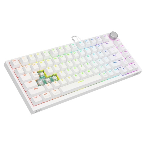 Klawiatura magnetyczna ASTRAL White OUTEMU White Jade, RGB