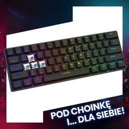 Klawiatura mechaniczna OUTEMU Hot Swap BLACKOUT X2 Blue