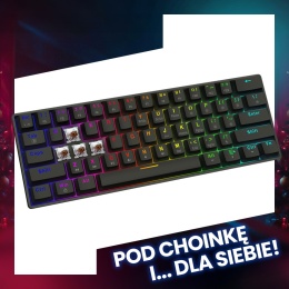 Klawiatura mechaniczna OUTEMU Hot Swap BLACKOUT X2 Brown