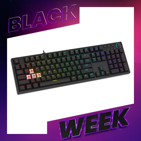 Klawiatura mechaniczna STYX OUTEMU RED