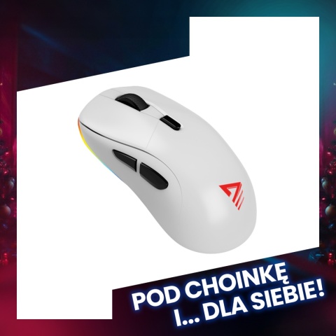 Mysz gamingowa RIFT WHITE