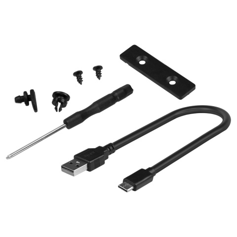 Obudowa na dysk zewnętrzny AK-84 M.2 SSD NVMe & NGFF Combo