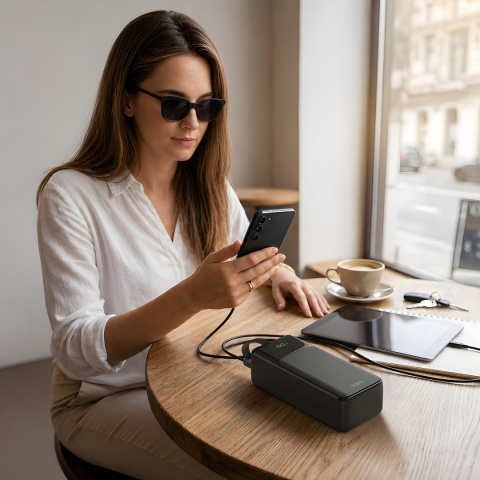 POWERBANK 50000 mAh BA-14 czarny