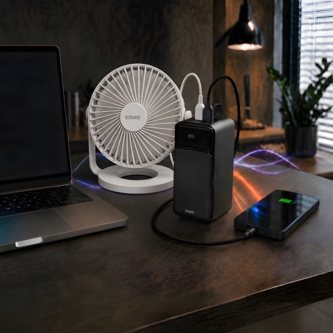 POWERBANK BA-15 50000 mAh, biały