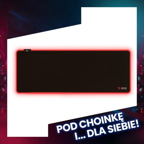 Podkładka Gamingowa LED Turbo Dynamic XL