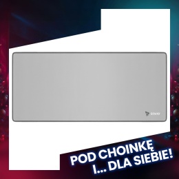Podkładka pod mysz 1000x500x3mm Turbo Dynamic XXL - Grey Edition