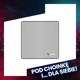 Podkładka pod mysz 250x250x2mm Turbo Dynamic S- Grey Edition