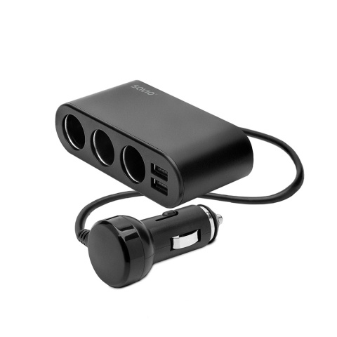 Rozdzielacz gniazda zapalniczki SA-024 2x USB, 3,1A
