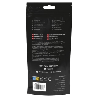 Pasta termoprzewodząca 18W/m-K GLACIER TG-05 2g