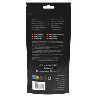 Pasta termoprzewodząca 18W/m-K GLACIER TG-05 4g