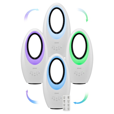 Wentylator podłogowy z oscylacją AD-03