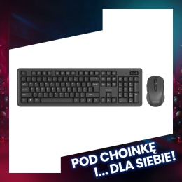 Zestaw klawiatura i mysz KB-03 bezprzewodowa