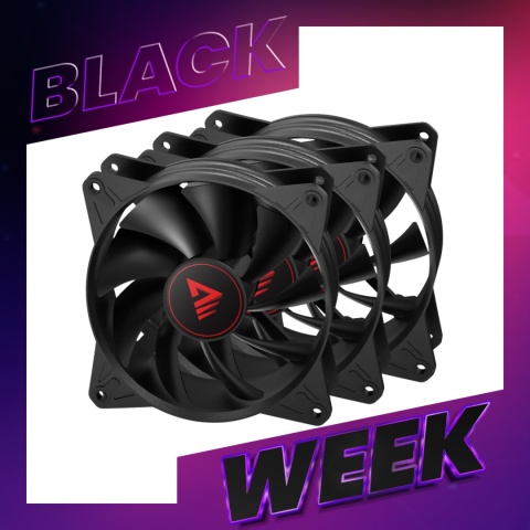 Zestaw wentylatorów BLADE X1 SET 3 x 120mm 4-pin PWM