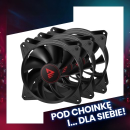 Zestaw wentylatorów BLADE X1 SET 3 x 120mm 4-pin PWM