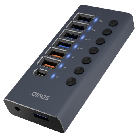 HUB USB QC PD AK-89