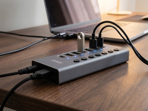 HUB USB QC PD AK-89