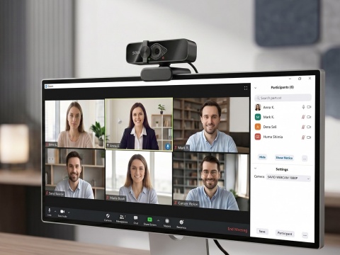 Kamera internetowa 4K CAK-06