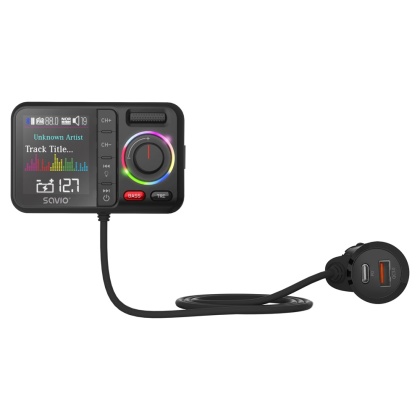 Transmiter FM z Bluetooth i ładowarką PD TR-20