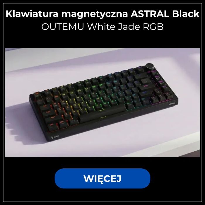 klawiatura gamingowa magnetyczna astral savio