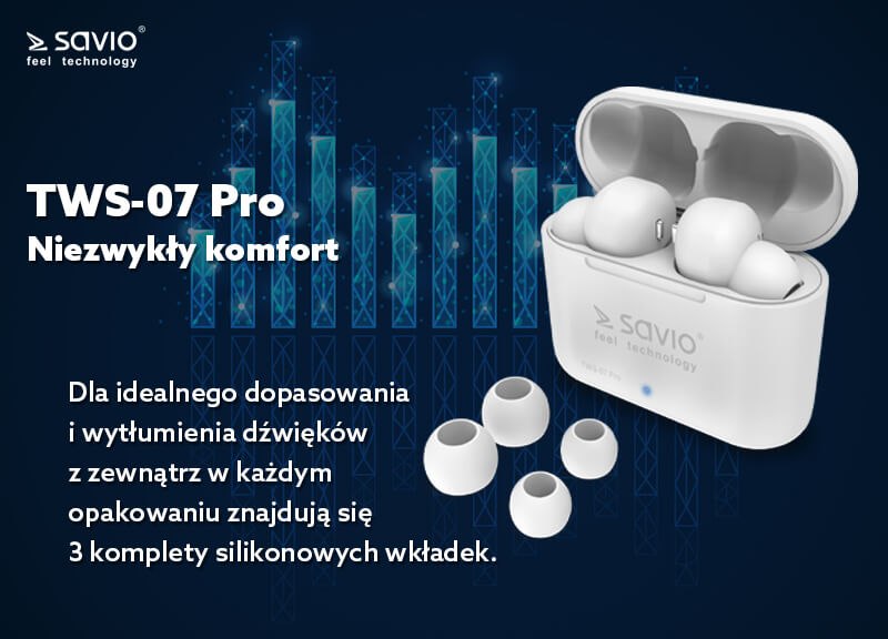 TWS-07 PRO słuchawki bluetooth